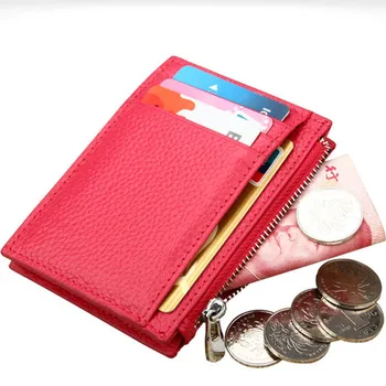 Rfid Blocking Credit Card Holder with Zipper Coin Purse High Quality Genuine Leather Women Wallet 2017 New id Card Protector
Rfid Blocking Credit Card Holder with Zipper Coin Purse High Quality Genuine Leather Women Wallet 2017 New id Card Protector