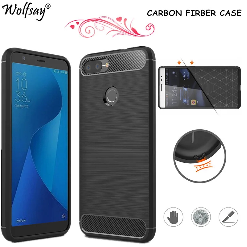Wolfsay sFor Phone Cover Asus ZenFone Max Plus Case X018D Carbon Fibe Silicone Case For Asus ZenFone Max Plus M1 ZB570TL Case
Wolfsay sFor Phone Cover Asus ZenFone Max Plus Case X018D Carbon Fibe Silicone Case For Asus ZenFone Max Plus M1 ZB570TL Case