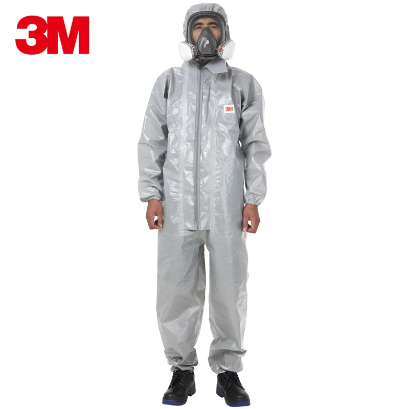 3M 4570 Safety Clothing Chemical Protective Coverall Acid and Alkali Corrosion Resistant Gray Hooded Anti-static Dust Particles
3M 4570 Safety Clothing Chemical Protective Coverall Acid and Alkali Corrosion Resistant Gray Hooded Anti-static Dust Particles