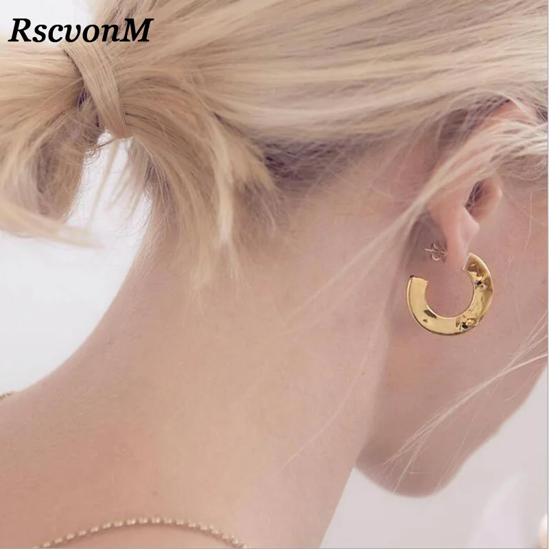 RscvonM New 2018 Gold Silver Color Statement Geometric Circle Metal Pendientes Earrings for Women Fashion Stud Earring Brincos
RscvonM New 2018 Gold Silver Color Statement Geometric Circle Metal Pendientes Earrings for Women Fashion Stud Earring Brincos