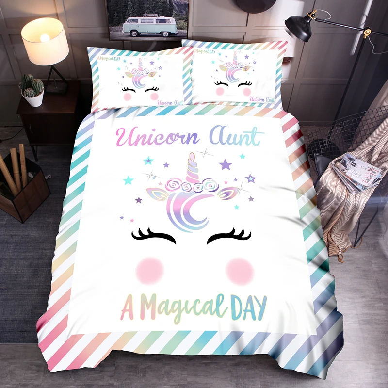 LOVINSUNSHINE Cartoon Bedding Set King Duvet Cover Set Unicorn Bedding Set For Kids AG01#
LOVINSUNSHINE Cartoon Bedding Set King Duvet Cover Set Unicorn Bedding Set For Kids AG01#