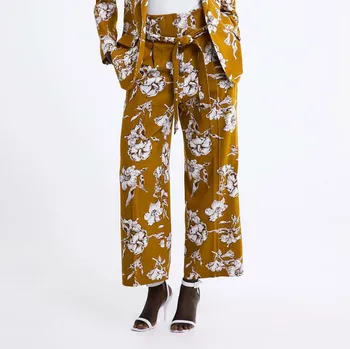 2019 Autumn Women Floral Print Trousers Loose Boho Beach Pants Causal Wide Leg Pants
2019 Autumn Women Floral Print Trousers Loose Boho Beach Pants Causal Wide Leg Pants