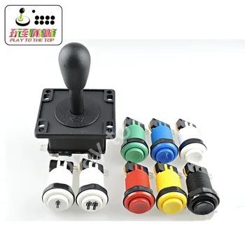 DIY Arcade Kit American Joystick and HAPP Style Push Buttons with Microswitch for Arcade Video MAME Jamma Raspberry Pi Game
DIY Arcade Kit American Joystick and HAPP Style Push Buttons with Microswitch for Arcade Video MAME Jamma Raspberry Pi Game