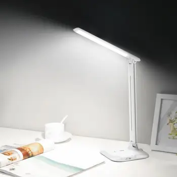 7W Portable USB Port Power LED Desk lamp Touch Sensor Switch Color Bright Dimmable Foldable Table Lamp Eye Care Reading Lighting
7W Portable USB Port Power LED Desk lamp Touch Sensor Switch Color Bright Dimmable Foldable Table Lamp Eye Care Reading Lighting