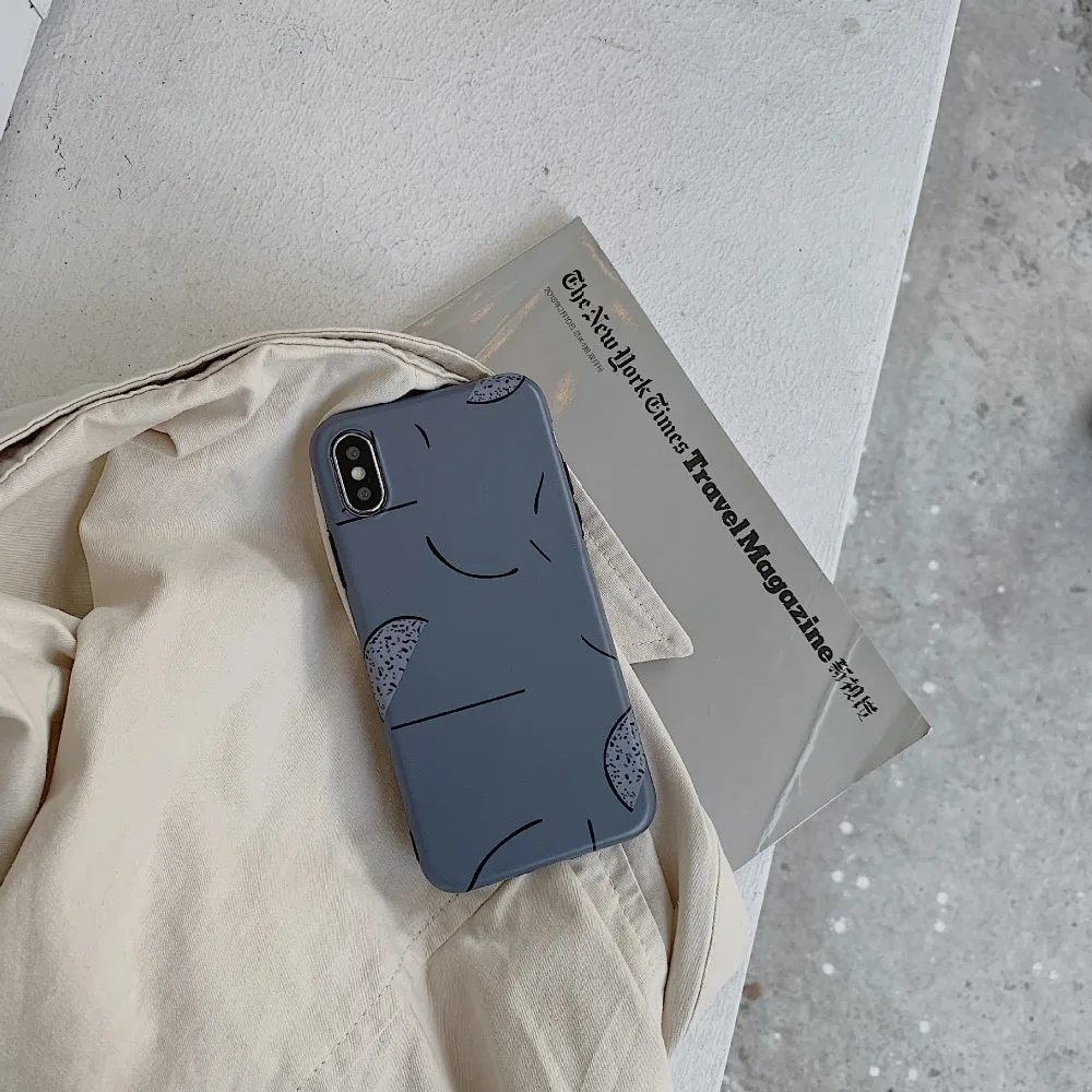 PGSD Cool Gray simple line mobile phone shell for apple XS/Max/XR iPhone7/8Plus/6S 6 lovers case soft silica gel IMD Back cover
PGSD Cool Gray simple line mobile phone shell for apple XS/Max/XR iPhone7/8Plus/6S 6 lovers case soft silica gel IMD Back cover