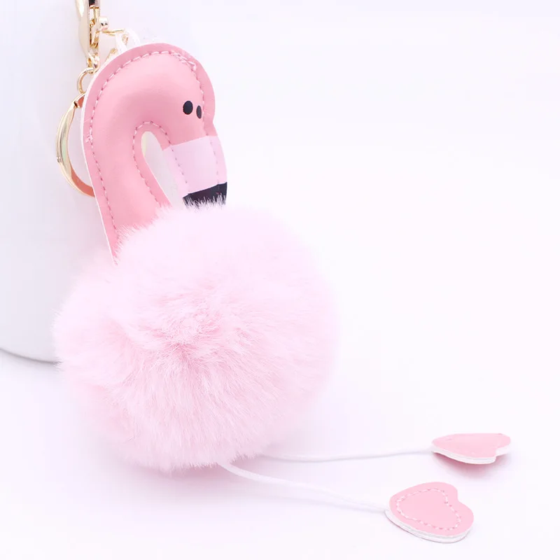 ISINYEE Fashion Cute Flamingo Key Chain For Women HandBag Car Gold Pompom Key Ring Keychains Holder Fake Fur Pom Pom Jewelry
ISINYEE Fashion Cute Flamingo Key Chain For Women HandBag Car Gold Pompom Key Ring Keychains Holder Fake Fur Pom Pom Jewelry