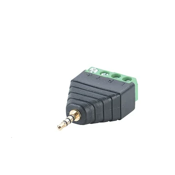 5pcs/lot 2.5mm 4 Pole Stereo Audio Video Male to 4 Screw Terminal Female Double Track Headphone Balum Converter Adapter 5pcs/lot
5pcs/lot 2.5mm 4 Pole Stereo Audio Video Male to 4 Screw Terminal Female Double Track Headphone Balum Converter Adapter 5pcs/lot
