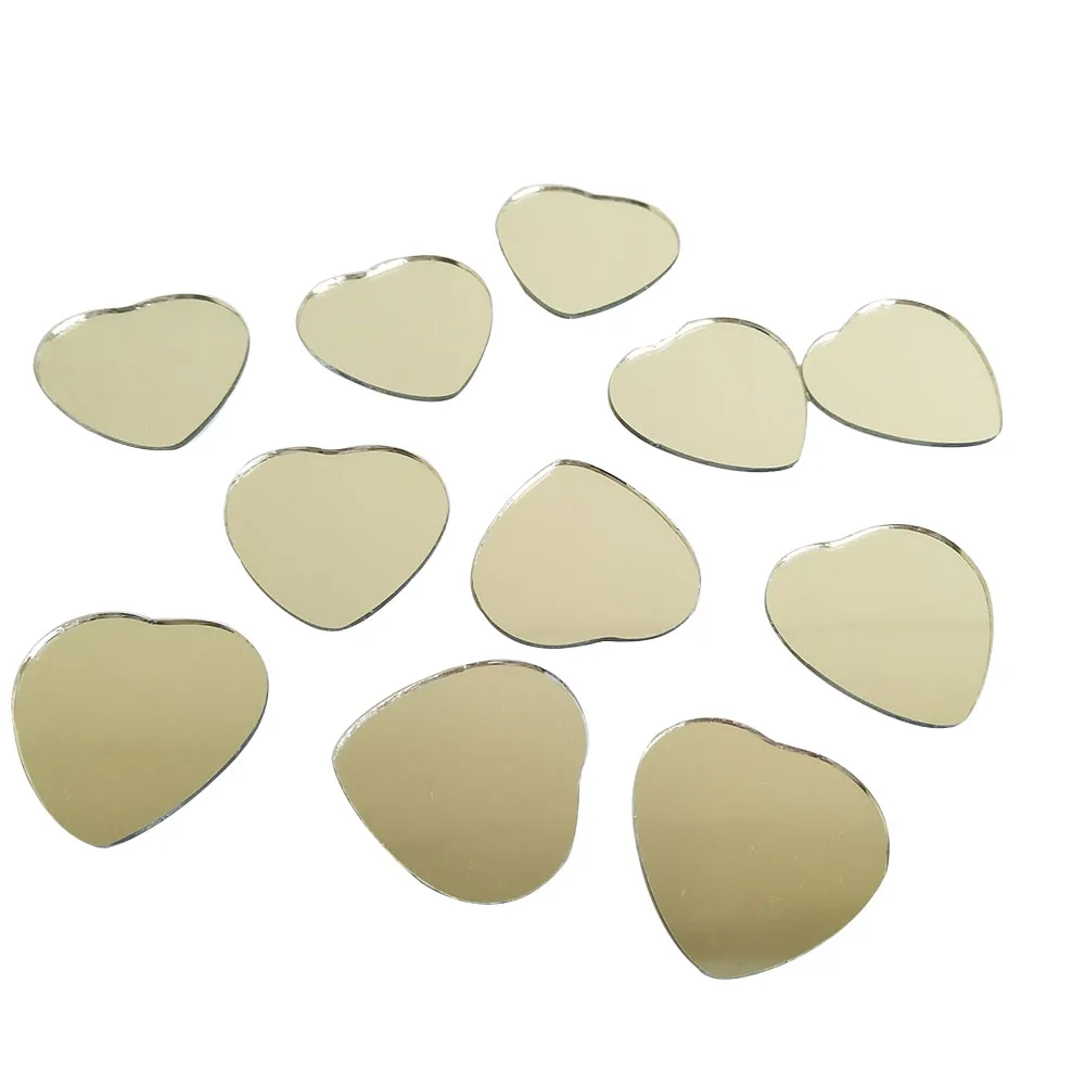 100pcs/lot Heart Shape Mosaic tile in 3cm, Glass Mirror Home Decoration, DIY Glass Mirror Accessory 
100pcs/lot Heart Shape Mosaic tile in 3cm, Glass Mirror Home Decoration, DIY Glass Mirror Accessory