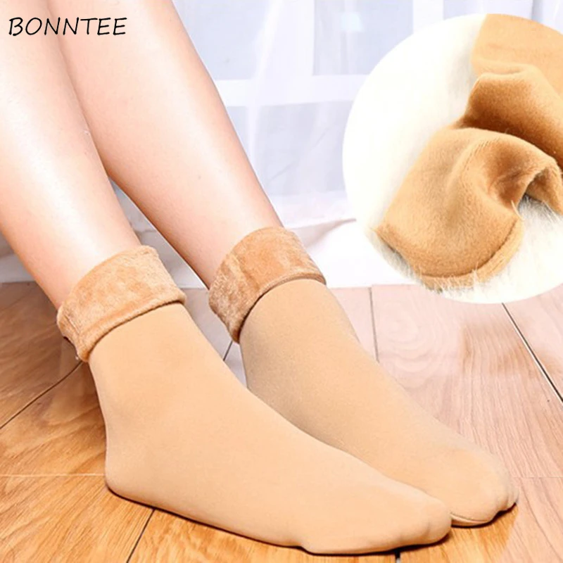 Socks Women Simple Thicker Plus Velvet All-match Warm Winter Soft Korean Style Womens High Elasticity Ladies Sock Trendy Leisure
Socks Women Simple Thicker Plus Velvet All-match Warm Winter Soft Korean Style Womens High Elasticity Ladies Sock Trendy Leisure