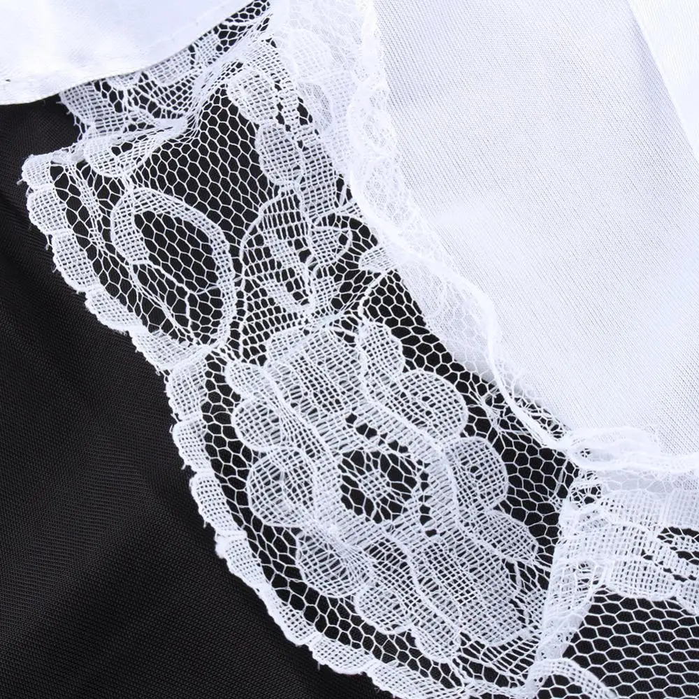 Lace-sexy-lingerie-hot-erotic-Cosplay-French-Maid-Uniform-Deep-V-neck-lingerie-Dress-Babydoll-Lenceria (4)