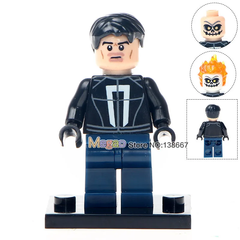 Single Sale PG261 Ghost Rider Casillas Matt Murdoch Mini Dolls Super Heroes Building Blocks Toys For Children PG8069
Single Sale PG261 Ghost Rider Casillas Matt Murdoch Mini Dolls Super Heroes Building Blocks Toys For Children PG8069