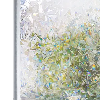 Rabbitgoo 3D Crystal Window Film Privacy Geometric Self Adhesive Window Film Rainbow Effect Removable Decorative Stained Glass
Rabbitgoo 3D Crystal Window Film Privacy Geometric Self Adhesive Window Film Rainbow Effect Removable Decorative Stained Glass