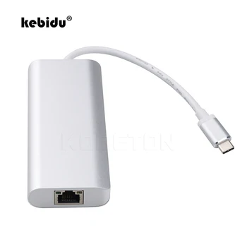 kebidu Multifunction USB HUB Type-C HDMI RJ45 Converter Thunderbolt 3 Adapter 6 in 1 USB-C charge Cable SD Card Reader USB3.0
kebidu Multifunction USB HUB Type-C HDMI RJ45 Converter Thunderbolt 3 Adapter 6 in 1 USB-C charge Cable SD Card Reader USB3.0