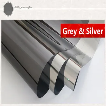 50cm*300cm Grey&Silver Window Tint Low Reflective Mirrored window Glass stickers home office decor 20''x118''
50cm*300cm Grey&Silver Window Tint Low Reflective Mirrored window Glass stickers home office decor 20''x118''