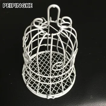 New 1pcs Metal White Bird Cage Candy Box Wedding Gifts Favors Iron Wedding Card Holder Birdcage Boxes 11*7cm
New 1pcs Metal White Bird Cage Candy Box Wedding Gifts Favors Iron Wedding Card Holder Birdcage Boxes 11*7cm