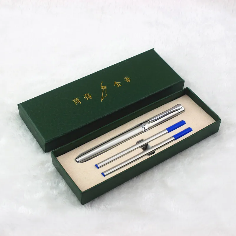 1Pcs HIGH QUALITY 0.5mm Metal ball pen luxury sign pens Roller gel pen Stationery Office school supplies Business pen
1Pcs HIGH QUALITY 0.5mm Metal ball pen luxury sign pens Roller gel pen Stationery Office school supplies Business pen