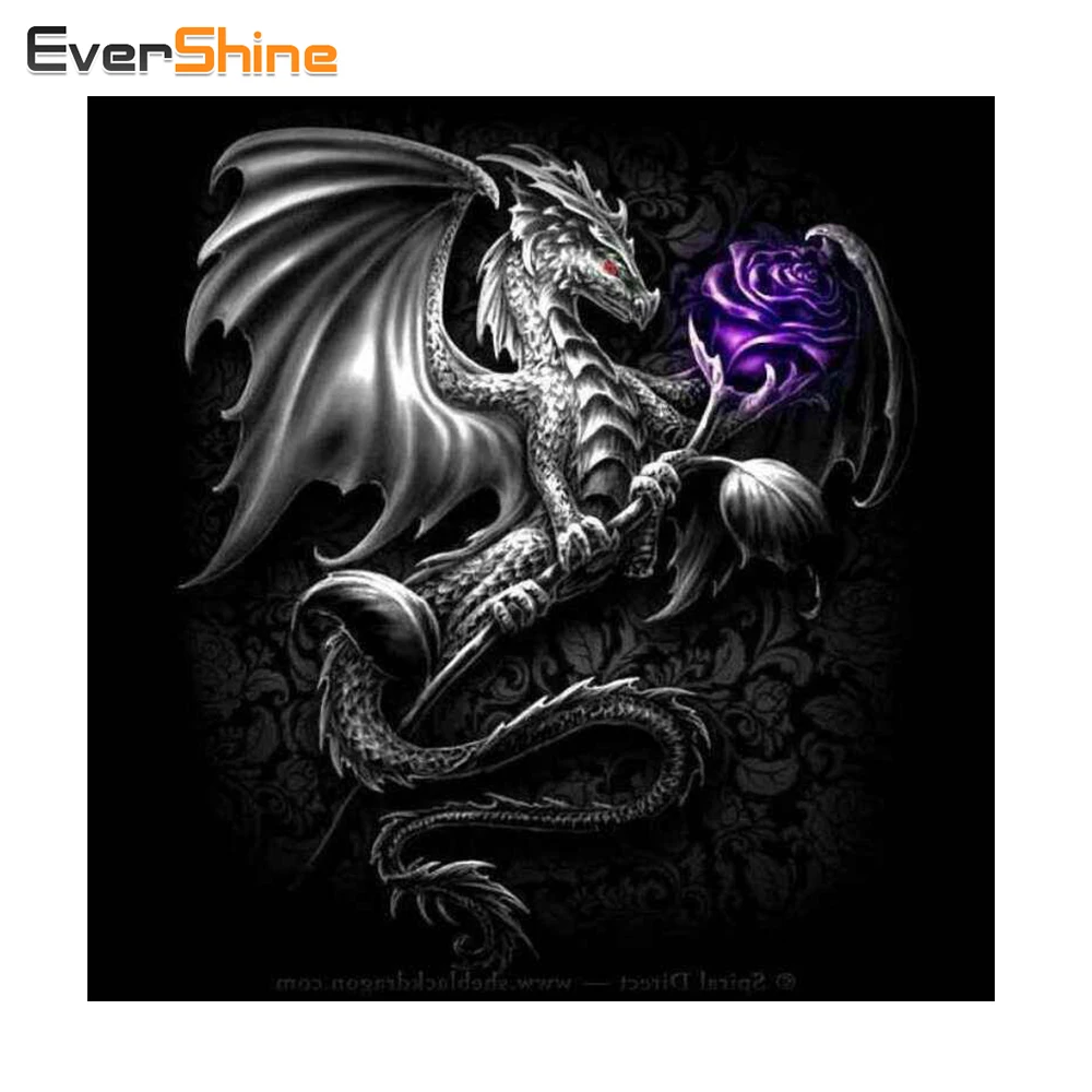 Ever Shine DIY Diamond Embroidery Dragon Diamond Mosaic Full Drill Pictures Rhinestone Cross Stitch Wall Decoration
Ever Shine DIY Diamond Embroidery Dragon Diamond Mosaic Full Drill Pictures Rhinestone Cross Stitch Wall Decoration