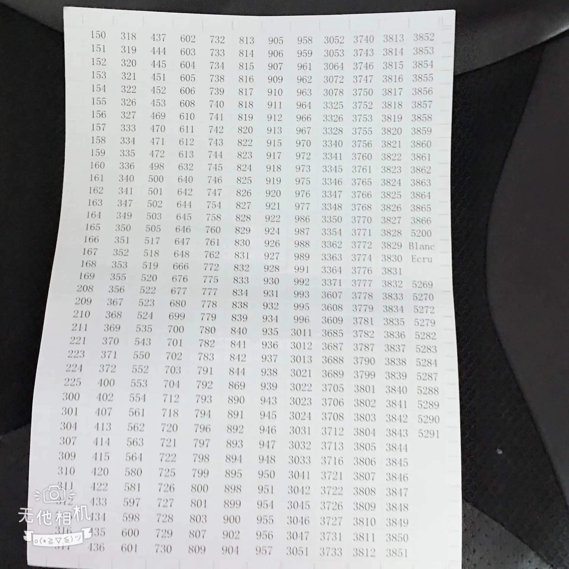 oneroom DMC Colour Number Stickers Rectangl approx 17x6mm, Diamond Painting for pfaff juki brother tajima singer yi
oneroom DMC Colour Number Stickers Rectangl approx 17x6mm, Diamond Painting for pfaff juki brother tajima singer yi