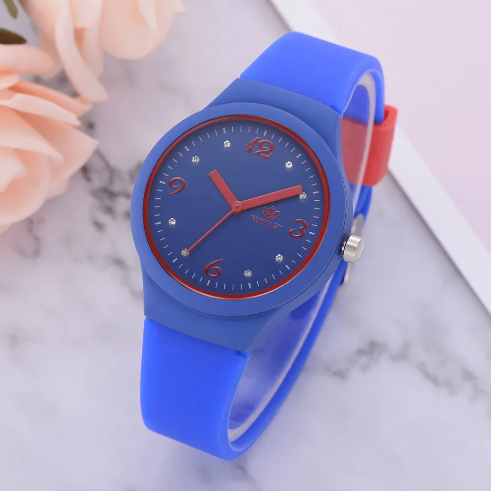 Fashion Women Watches Casual Ladies Solid Pattern Wristwatch Clock Silicon Strap Tends Student damen uhrenreloj pulsera mujer *L
Fashion Women Watches Casual Ladies Solid Pattern Wristwatch Clock Silicon Strap Tends Student damen uhrenreloj pulsera mujer *L