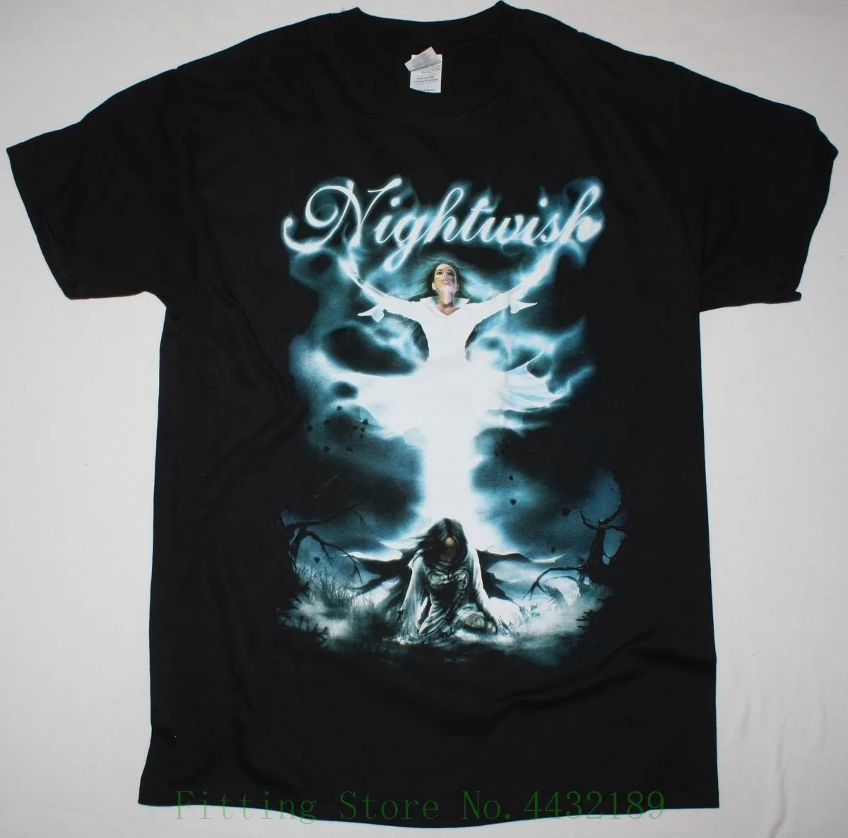 Nightwish Resurrection Black T Shirt Symphonic Metal Tarja Turunen Epica Men Short Sleeve Tshirt
Nightwish Resurrection Black T Shirt Symphonic Metal Tarja Turunen Epica Men Short Sleeve Tshirt