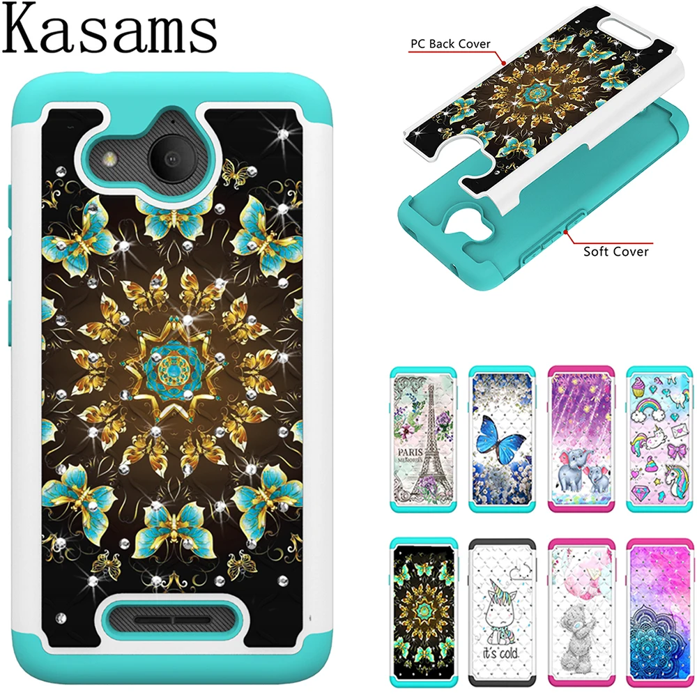 Protection Cover For Alcatel Tetra Jewelled Patterned Soft TPU+Hard PC 2in1 Phone Shell For Alcatel Tetra 5041C Anti-knock Case
Protection Cover For Alcatel Tetra Jewelled Patterned Soft TPU+Hard PC 2in1 Phone Shell For Alcatel Tetra 5041C Anti-knock Case