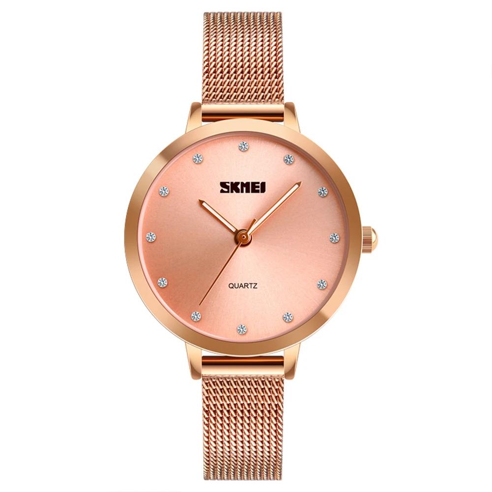 SKMEI Women Fashion Watches Luxury Stainless Steel Strap Quartz Watch Ladies Waterproof Elegant Wristwatches Relogio Feminino
SKMEI Women Fashion Watches Luxury Stainless Steel Strap Quartz Watch Ladies Waterproof Elegant Wristwatches Relogio Feminino