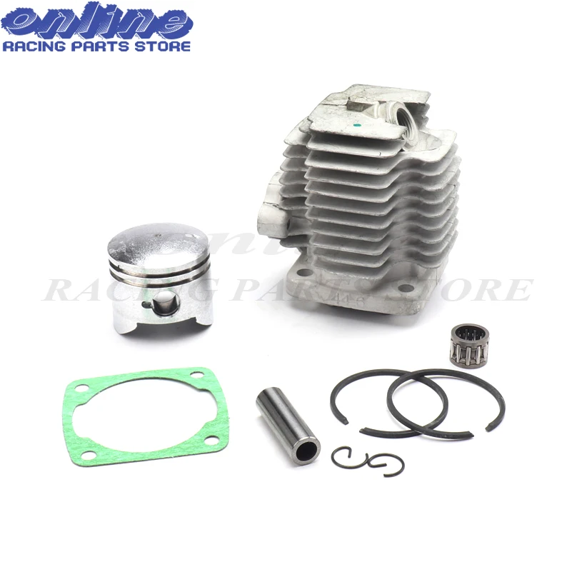 Piston Set for 49cc 2 Stroke Engine Mini Quad ATV Pocket Dirt Bike 44mm