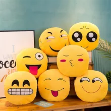 Emoji Pillow Cushion Soft Plush Round Funny Decorative Cushion Emoji Doll Bedroom Office Home Decoration Cartoon Pillow
Emoji Pillow Cushion Soft Plush Round Funny Decorative Cushion Emoji Doll Bedroom Office Home Decoration Cartoon Pillow