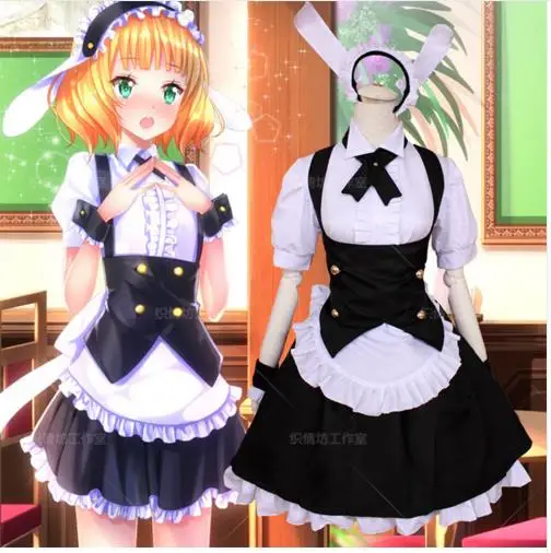 Бесплатная доставка популярный аниме Gochuumon wa Usagi Desuka? Косплей кирима сиаро тедеза