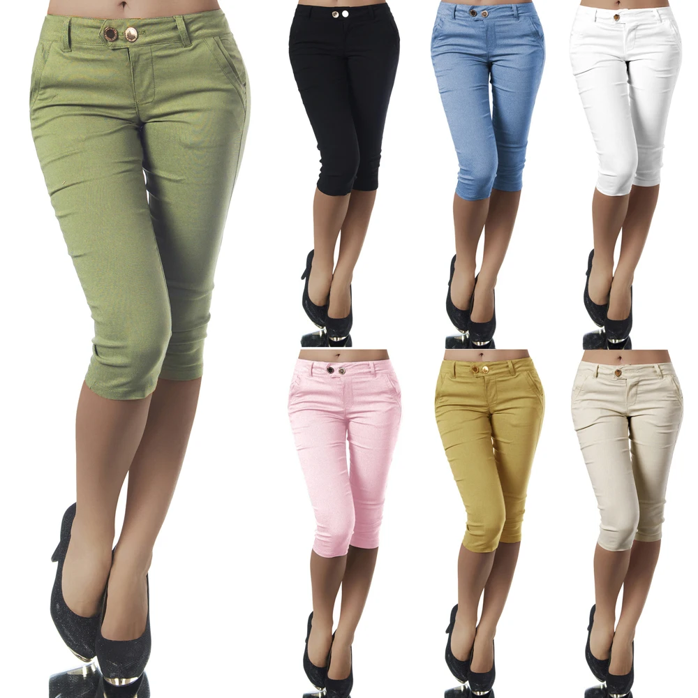 2018 Fashion Women Slim Fitness Pencil Pants Summer Stretch Plus Size Causal Cotton Calf-Length Skinny Pants Funny Capris
2018 Fashion Women Slim Fitness Pencil Pants Summer Stretch Plus Size Causal Cotton Calf-Length Skinny Pants Funny Capris