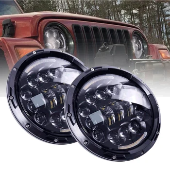 Marlaa Wrangler Led Headlight 7inch Round High Low Beam DC 12v 24v Lights 7" Headlight for Lada 4x4 urban Niva suzuki samurai
Marlaa Wrangler Led Headlight 7inch Round High Low Beam DC 12v 24v Lights 7" Headlight for Lada 4x4 urban Niva suzuki samurai