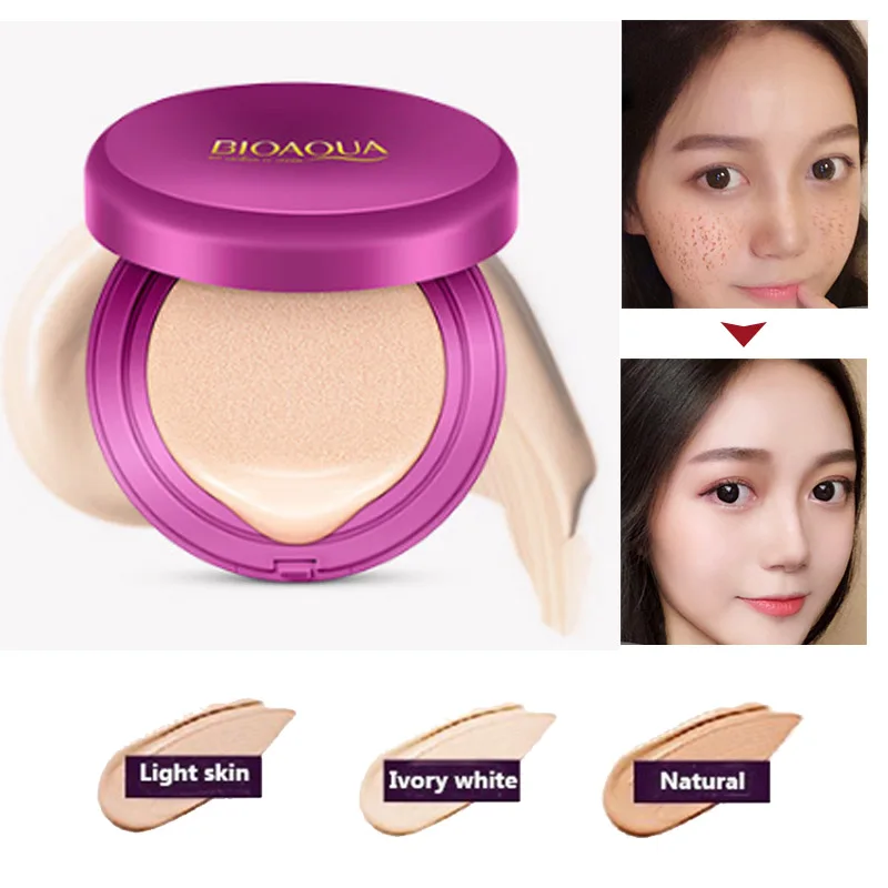 BIOAQUA New Air Cushion CC Cream Face Foundation Make Up Concealer Whitening Moisturizing Korean Cosmetic
BIOAQUA New Air Cushion CC Cream Face Foundation Make Up Concealer Whitening Moisturizing Korean Cosmetic