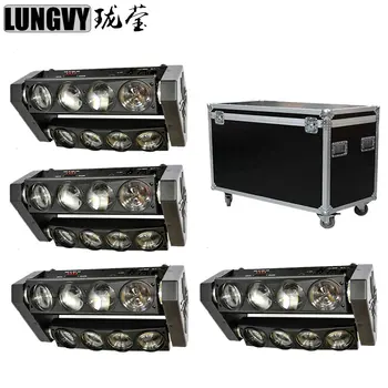 Free Shipping 4pcs/lot Flight Case Packing NEW LED Moving Head Light Mini LED Spider 8*10W RGBW 4IN1 Beam Light For Party Stage
Free Shipping 4pcs/lot Flight Case Packing NEW LED Moving Head Light Mini LED Spider 8*10W RGBW 4IN1 Beam Light For Party Stage