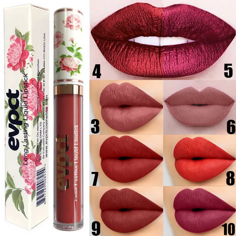 12 Colors Long Lasting Liquid Lipstick Nude Metallic Matte Batom Makeup Flower Lip Pearlescent Cosmetics Shimmer Metal Lipstick
12 Colors Long Lasting Liquid Lipstick Nude Metallic Matte Batom Makeup Flower Lip Pearlescent Cosmetics Shimmer Metal Lipstick