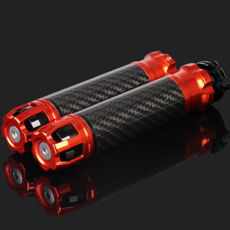 Universal 7/8" 22mm racing motorcycle handle Grip, Aluminum Carbon fiber handlebar Grips for Honda
Universal 7/8" 22mm racing motorcycle handle Grip, Aluminum Carbon fiber handlebar Grips for Honda