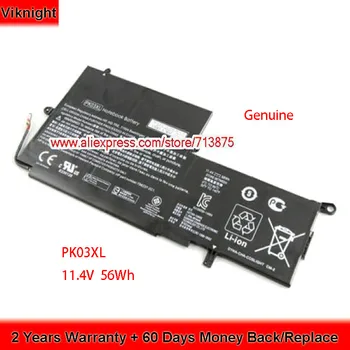 Genuine 6 Cells PK03XL Battery for HP Spectre x360 13-4000 789116-005 HSTNN-DB6S TPN-Q157 Series Laptop 11.4V 56Wh
Genuine 6 Cells PK03XL Battery for HP Spectre x360 13-4000 789116-005 HSTNN-DB6S TPN-Q157 Series Laptop 11.4V 56Wh