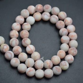 8mm 10mm 12mm Matte Natural Red Veins White Stone Round Loose Beads 5 strands per lot
8mm 10mm 12mm Matte Natural Red Veins White Stone Round Loose Beads 5 strands per lot
