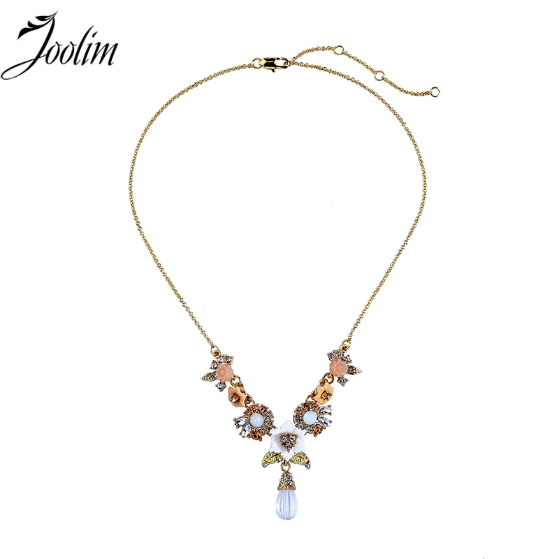 JOOLIM Jewelry Wholesale/ Collier femme Enamel Flower Choker Necklace Collar Necklace
JOOLIM Jewelry Wholesale/ Collier femme Enamel Flower Choker Necklace Collar Necklace