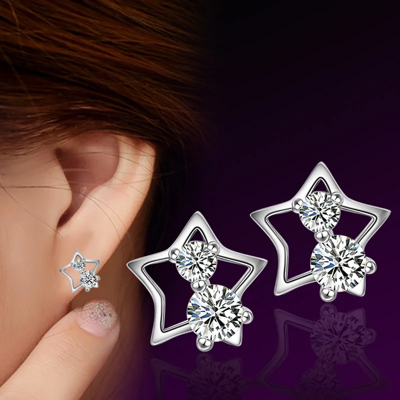 Moon Star Zircon Earrings Stylish Trendy Stud Earrings For Women Girls Minimalist Jewelry Accessories Gifts
Moon Star Zircon Earrings Stylish Trendy Stud Earrings For Women Girls Minimalist Jewelry Accessories Gifts