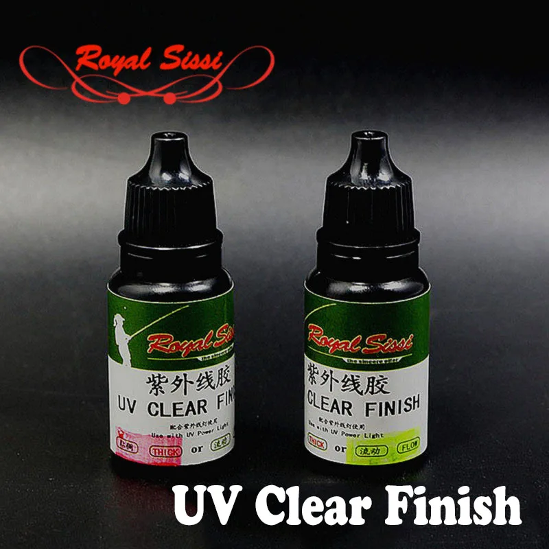 2styles UV clear Finish glue combo thin& thick instant cure super clear UV glue fly tying quick drying glue fly fishing chemical
2styles UV clear Finish glue combo thin& thick instant cure super clear UV glue fly tying quick drying glue fly fishing chemical
