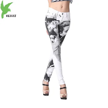 Pencil Jeans Women's Clothing 2017 Spring Fashion Printing Casual Small Foot Trousers Slim Elasticity Denim Trousers OKXGNZ A458
Pencil Jeans Women's Clothing 2017 Spring Fashion Printing Casual Small Foot Trousers Slim Elasticity Denim Trousers OKXGNZ A458