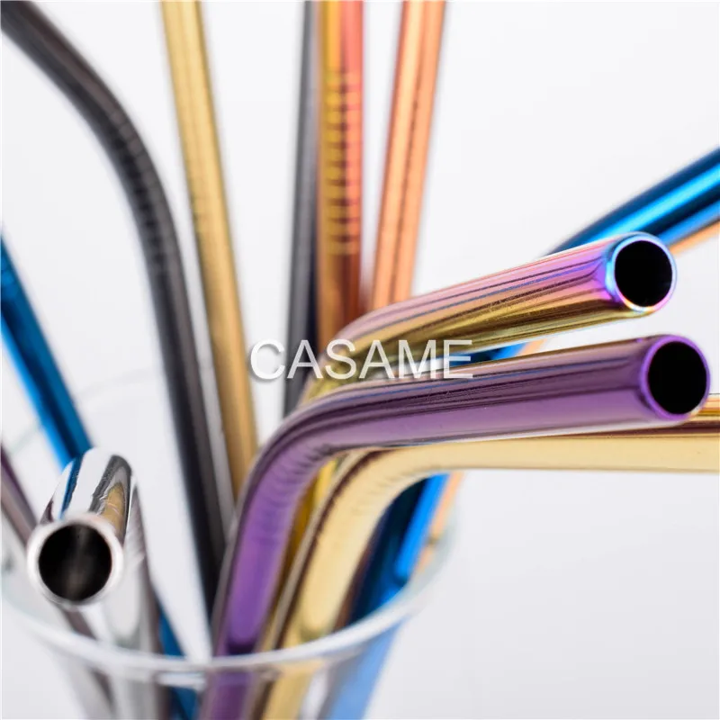 100pcs Stainless Steel Drinking Straw Wholesale Reusable Straw Gold Metal Straws Food Grade Juicy Party Straws Brush Set Bar
100pcs Stainless Steel Drinking Straw Wholesale Reusable Straw Gold Metal Straws Food Grade Juicy Party Straws Brush Set Bar
