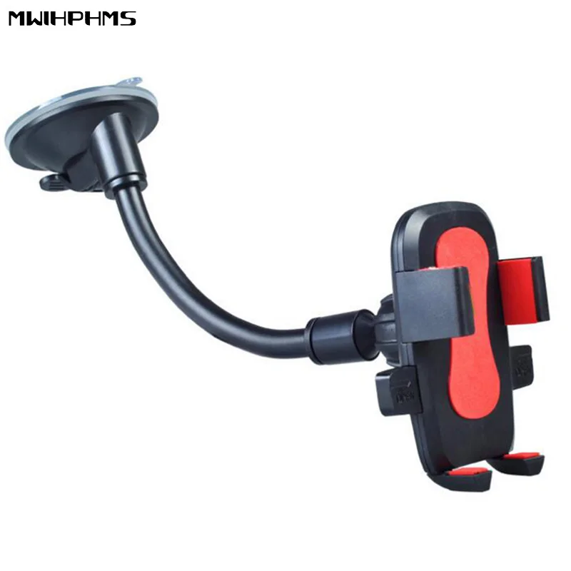 MWIHPHMS Car styling ABS Automatic lock cell phone holder 360 degree Long Bar Hose Sucker Car Navigation Mobile Phone Bracket
MWIHPHMS Car styling ABS Automatic lock cell phone holder 360 degree Long Bar Hose Sucker Car Navigation Mobile Phone Bracket