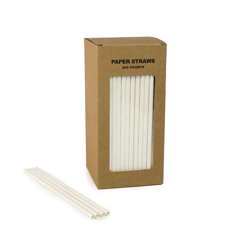 Free Shipping 100% Biodegradable Paper Straws For Birthday Party, White Paper Straws Plain Black Straws 250 Counts Box
Free Shipping 100% Biodegradable Paper Straws For Birthday Party, White Paper Straws Plain Black Straws 250 Counts Box
