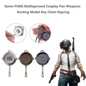 Game PUBG Weapons Rusting Keychain Battleground Cosplay Pan Model Keyring Sniper Rifle Model Unknown Player's Key Buckle Jewelry
Game PUBG Weapons Rusting Keychain Battleground Cosplay Pan Model Keyring Sniper Rifle Model Unknown Player's Key Buckle Jewelry