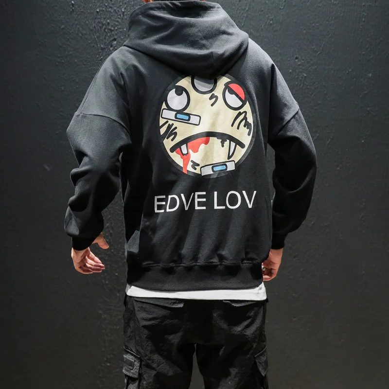 Men's Sweatshirt Hoodies Streetwear funny face print Hip Hop Casual Cotton funny print pullover
Men's Sweatshirt Hoodies Streetwear funny face print Hip Hop Casual Cotton funny print pullover
