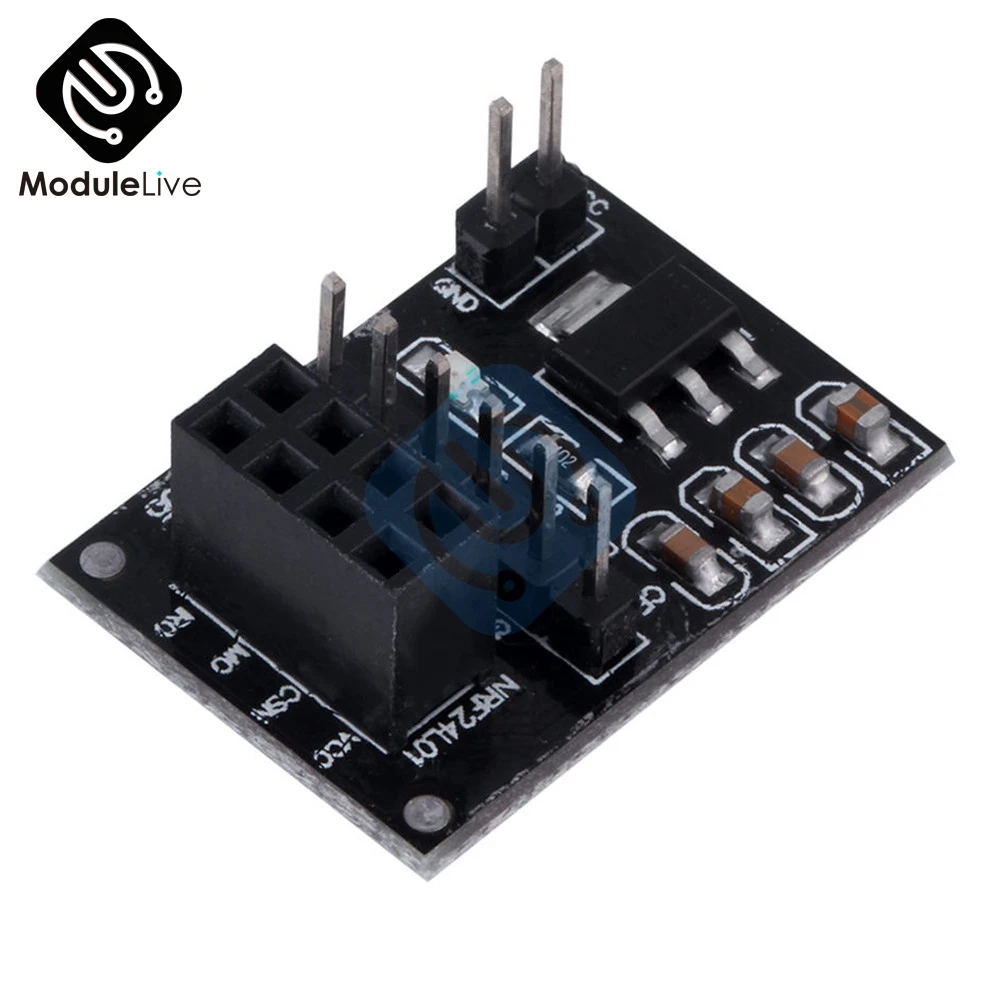 5pcs New Socket Adapter Converter plate Board for 8Pin NRF24L01 Wireless Wifi Transceive Transceiver module 51 Diy
5pcs New Socket Adapter Converter plate Board for 8Pin NRF24L01 Wireless Wifi Transceive Transceiver module 51 Diy