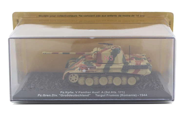 Special Offer rare 1/72 German (Sd. Kfz. 171) Panther Tank Alloy Military Model Collection Model
Special Offer rare 1/72 German (Sd. Kfz. 171) Panther Tank Alloy Military Model Collection Model