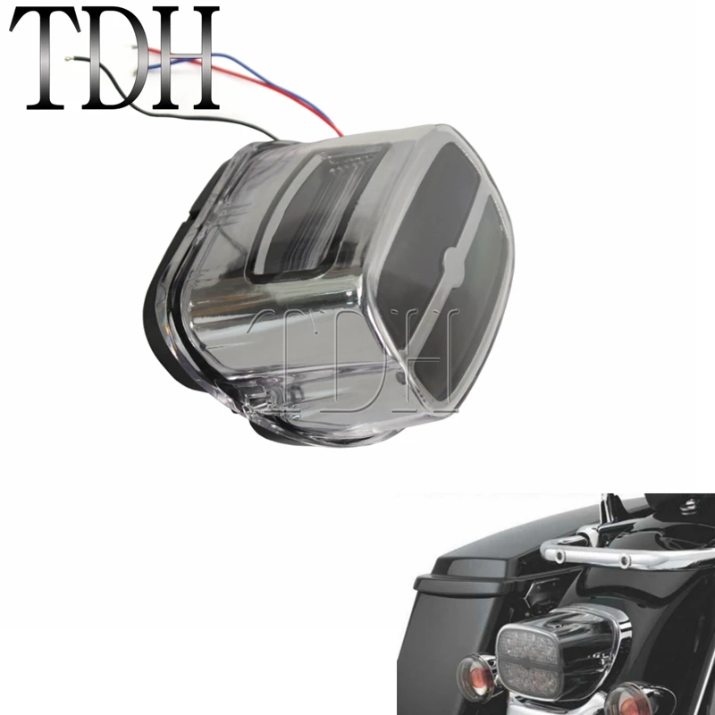 Motorcycle Retro LED Tail Rear Brake Light License Plate Light For Harley Softail Sportster XL Dyna Tourings FXST FLSTF FLHRC
Motorcycle Retro LED Tail Rear Brake Light License Plate Light For Harley Softail Sportster XL Dyna Tourings FXST FLSTF FLHRC