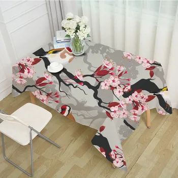 Decorative Table Cloth Rectangular Party Banquet Outdoor Tablecloth Home Decor Table Cover Flower Sparrow Pattern MZ0013
Decorative Table Cloth Rectangular Party Banquet Outdoor Tablecloth Home Decor Table Cover Flower Sparrow Pattern MZ0013